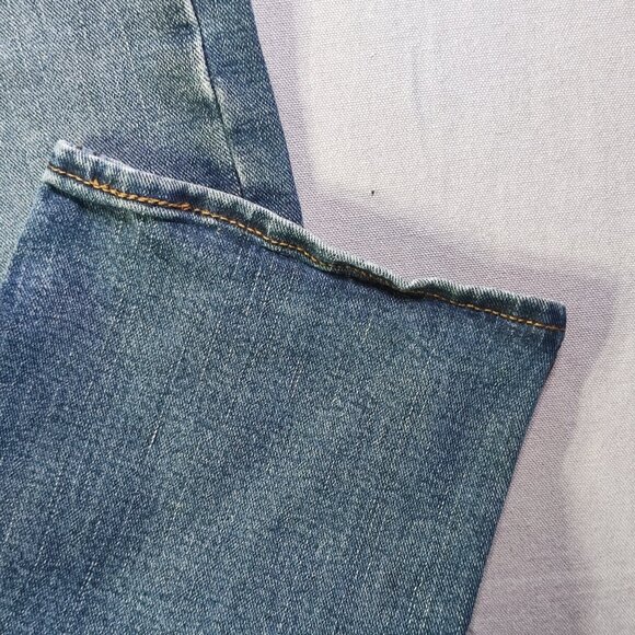 Signature by Levi Strauss S51 jeans men's size W29XL30 hard washed blue straight - Picture 12 of 15